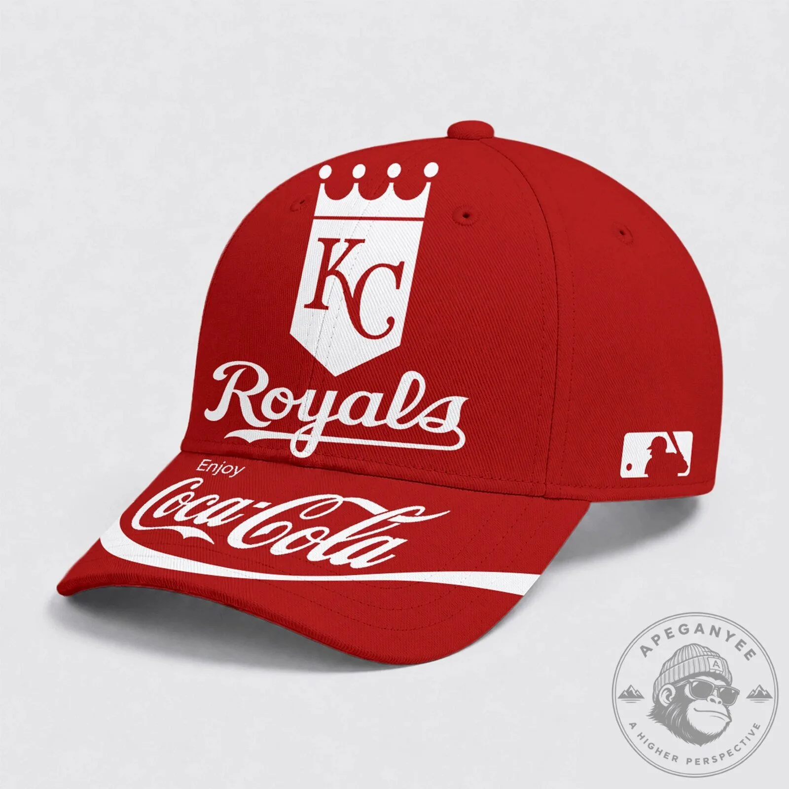 Kansas City Royals Baseball Coca Cola Red Cap Hat