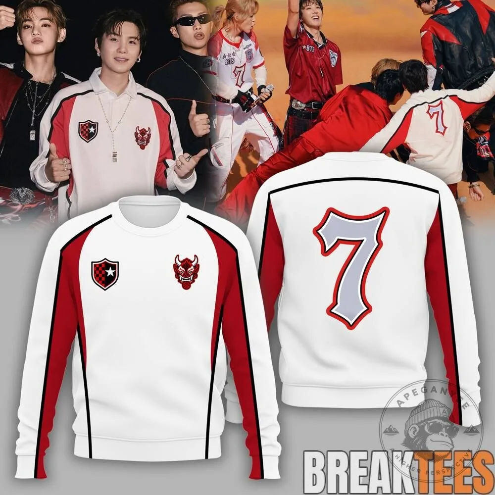BTS Suga FIFA World Cup Finals Half-Time Show Special Sweatshirt 9 BTS Suga FIFA World Cup Finals Half-Time Show Special Sweatshirt