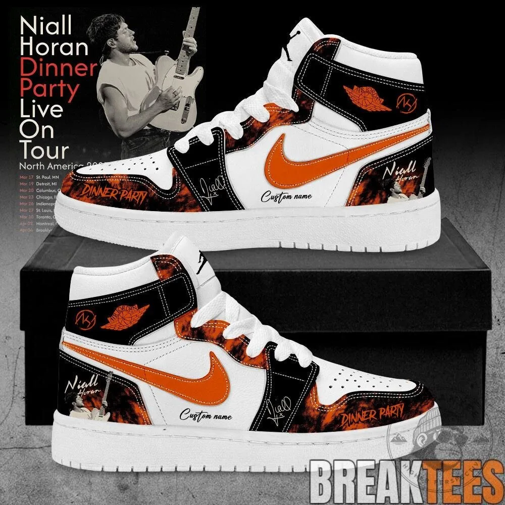 Niall Horan Dinner Party Live On Tour 2026-2027 Signature Custom Air Jordan Shoes 8 Niall Horan Dinner Party Live On Tour 2026-2027 Signature Custom Air Jordan Shoes