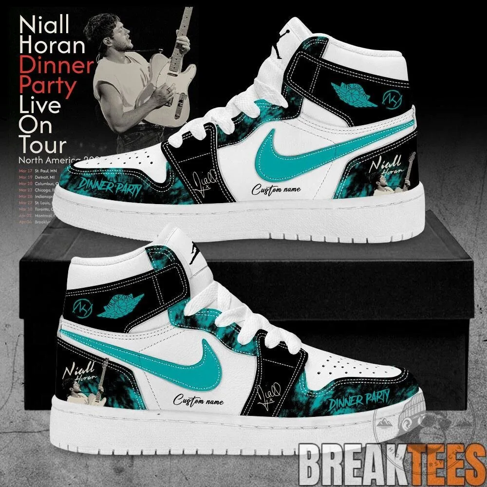 Niall Horan Dinner Party Live On Tour 2026-2027 Signature Custom Air Jordan Shoes 9 Niall Horan Dinner Party Live On Tour 2026-2027 Signature Custom Air Jordan Shoes