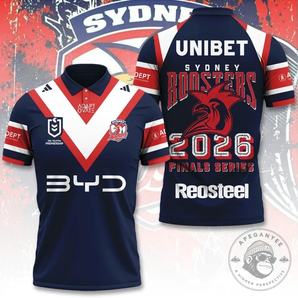 Sydney Roosters 2026 National Rugby League Grand Final Polo Shirt