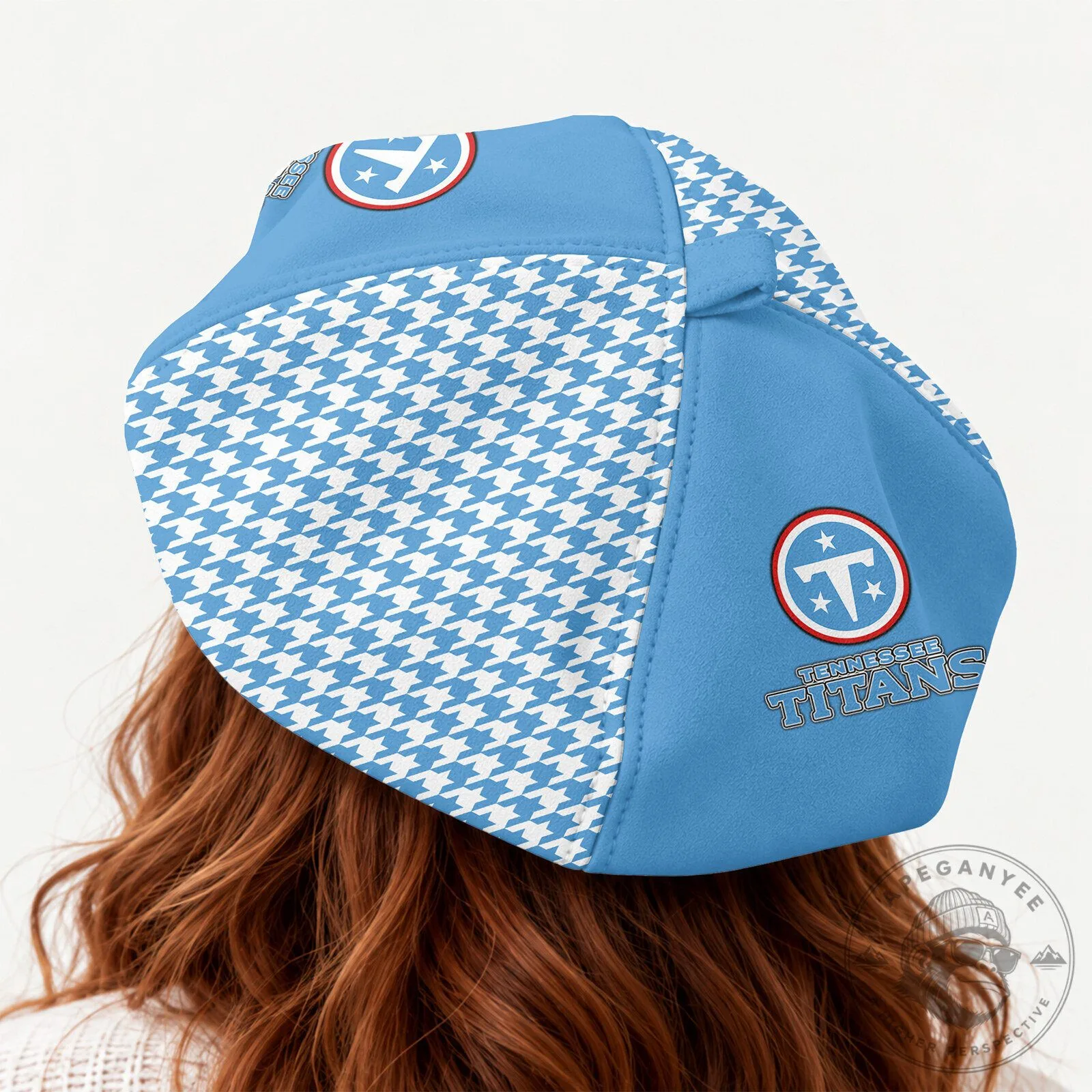 Tennessee Titans NFL Women's Personalized Beret Hat 10 Tennessee Titans NFL Women