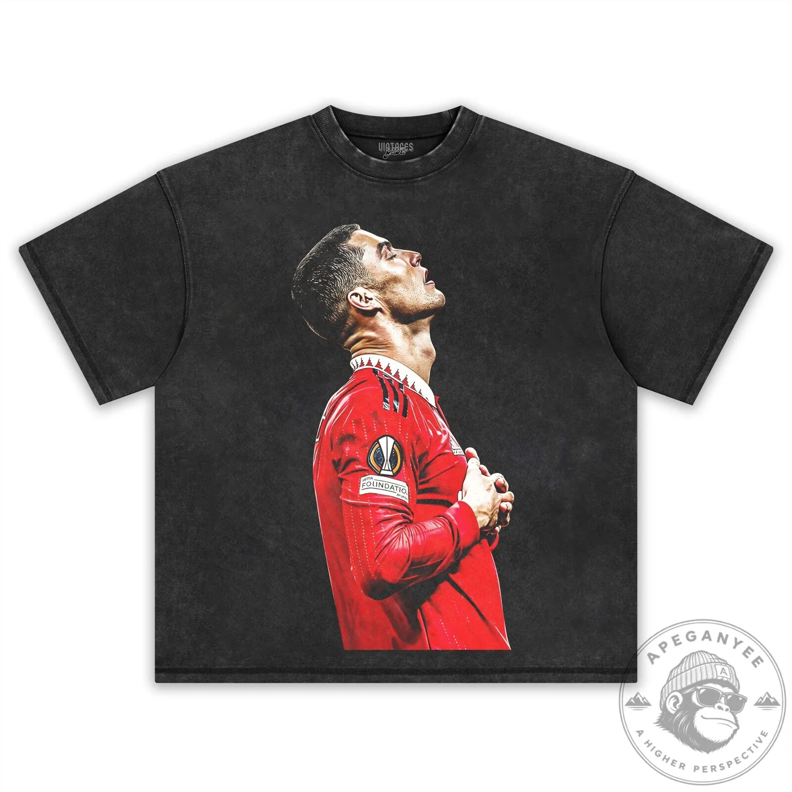 Manchester United Fan T-Shirt featuring Cristiano Ronaldo