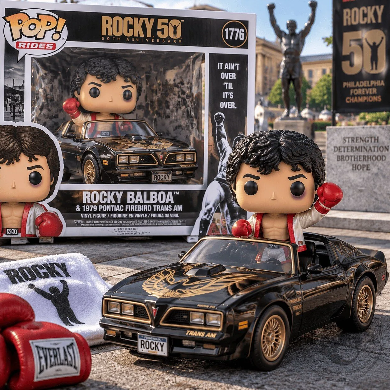 Rocky Balboa 1979 Pontiac Firebird Trans Am Funko Pop Vinyl Figure