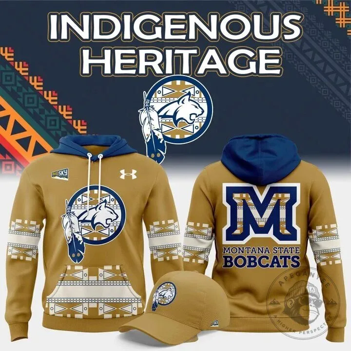 Montana State Football Indigenous Heritage Special Edition Hoodie
