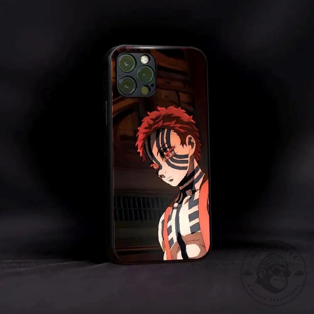 Demon Slayer Akaza Think About It Anime Manga Character Phone Case