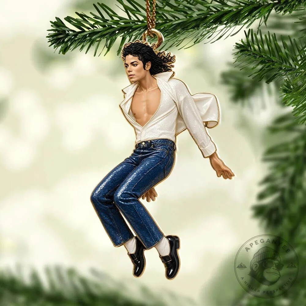 Michael Jackson Smooth Criminal Christmas Tree Ornament Decoration