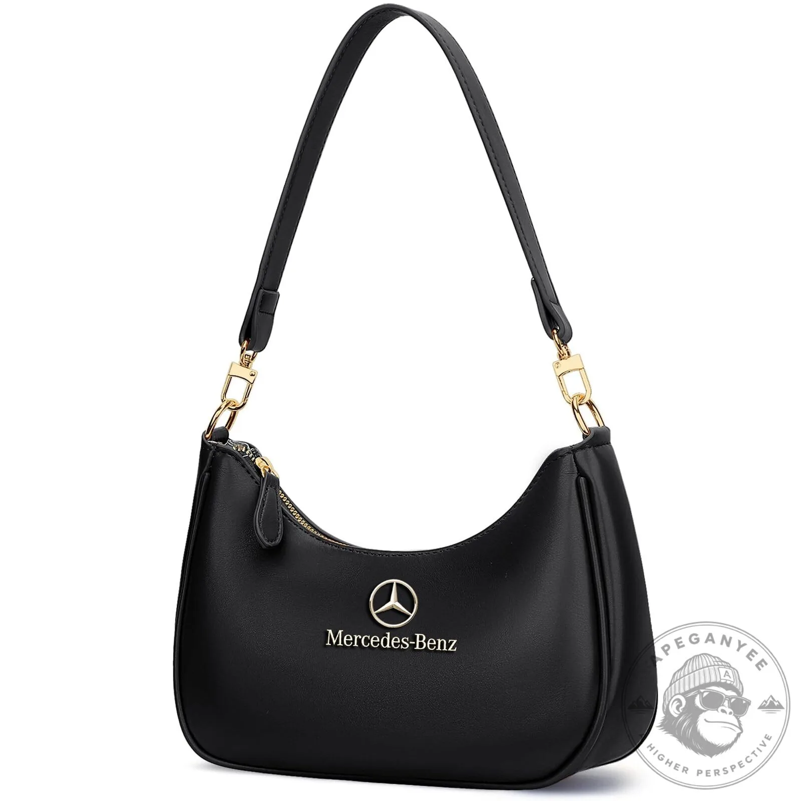 Mercedes-Benz Classic Retro Clutch Deluxe Leather Shoulder Bag