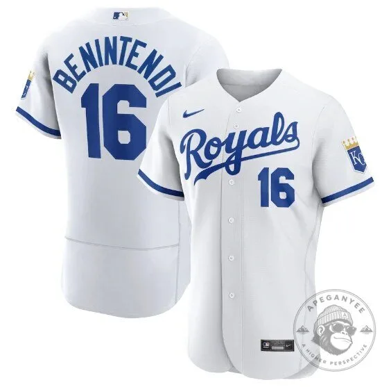 Kansas City Royals Andrew Benintendi White Baseball Jersey