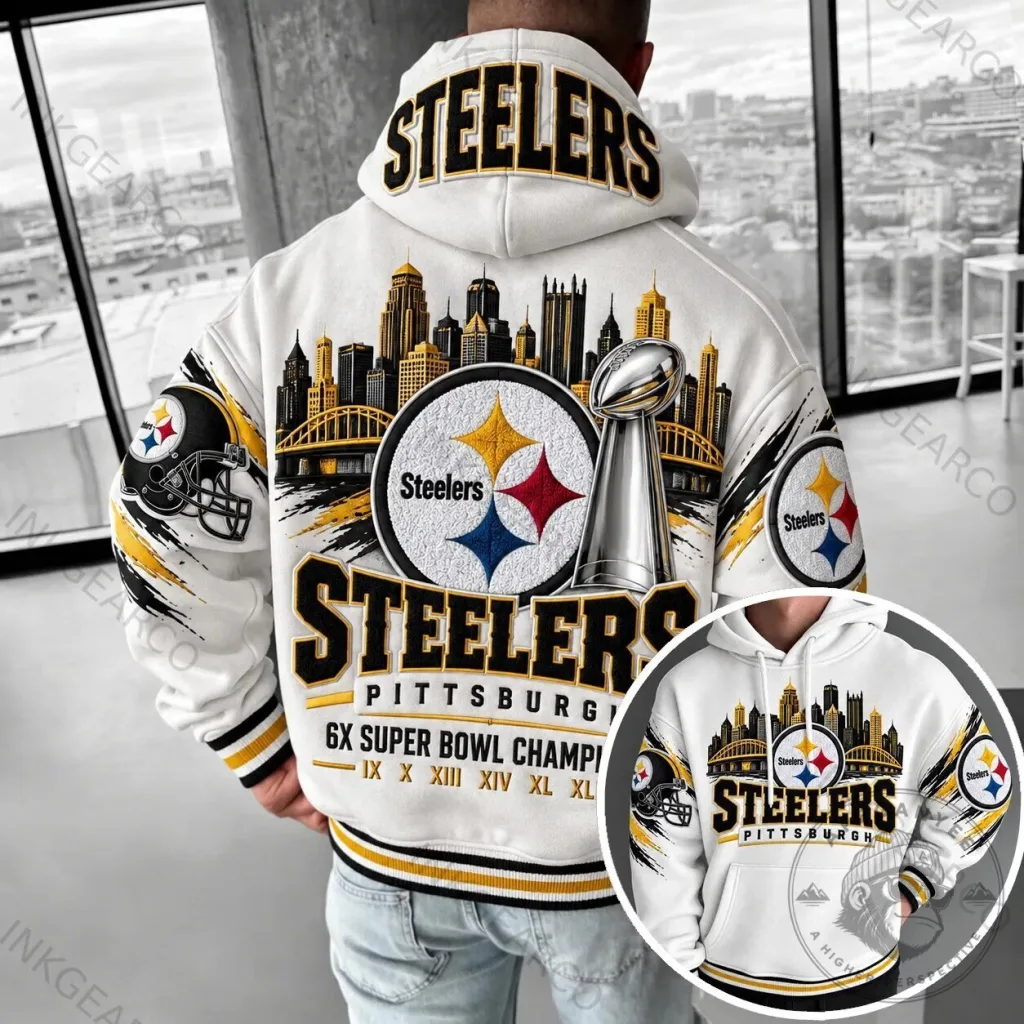 Hoodie Celebrating Pittsburgh Steelers Super Bowl Championship