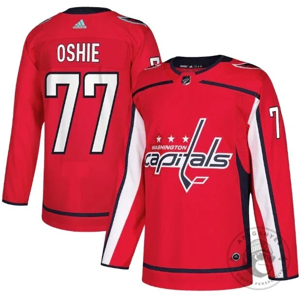 Washington Capitals T.J. Oshie Red Number 77 Fanatics Breakaway Player Hockey Jersey