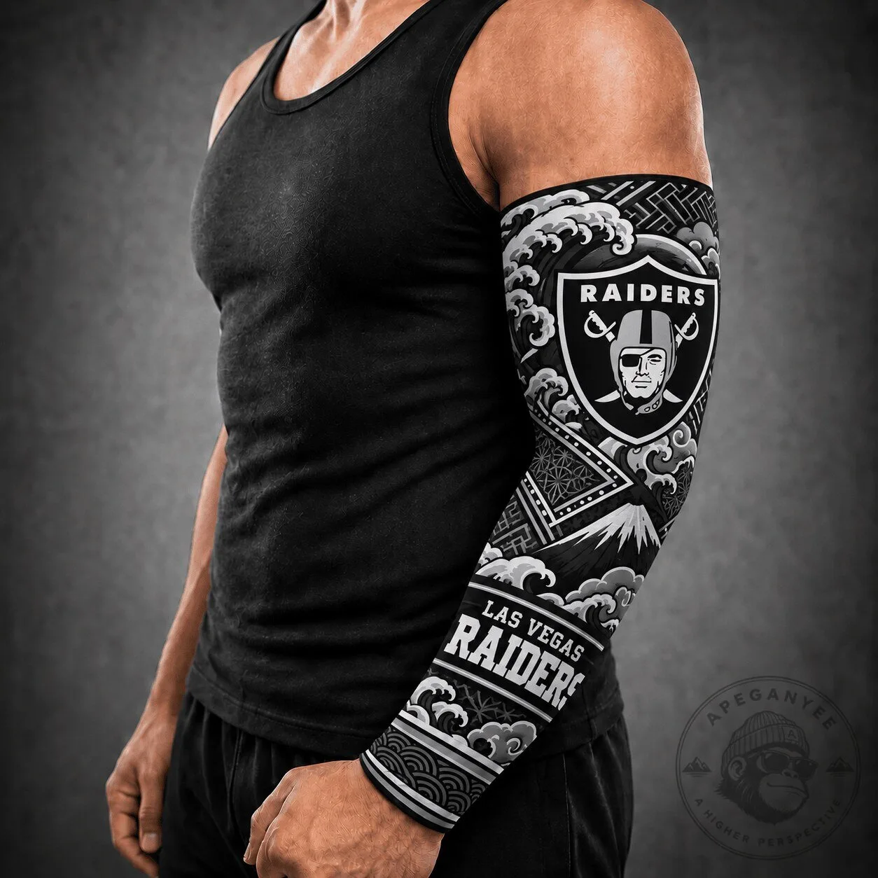Las Vegas Raiders Football Team Arm Sleeve