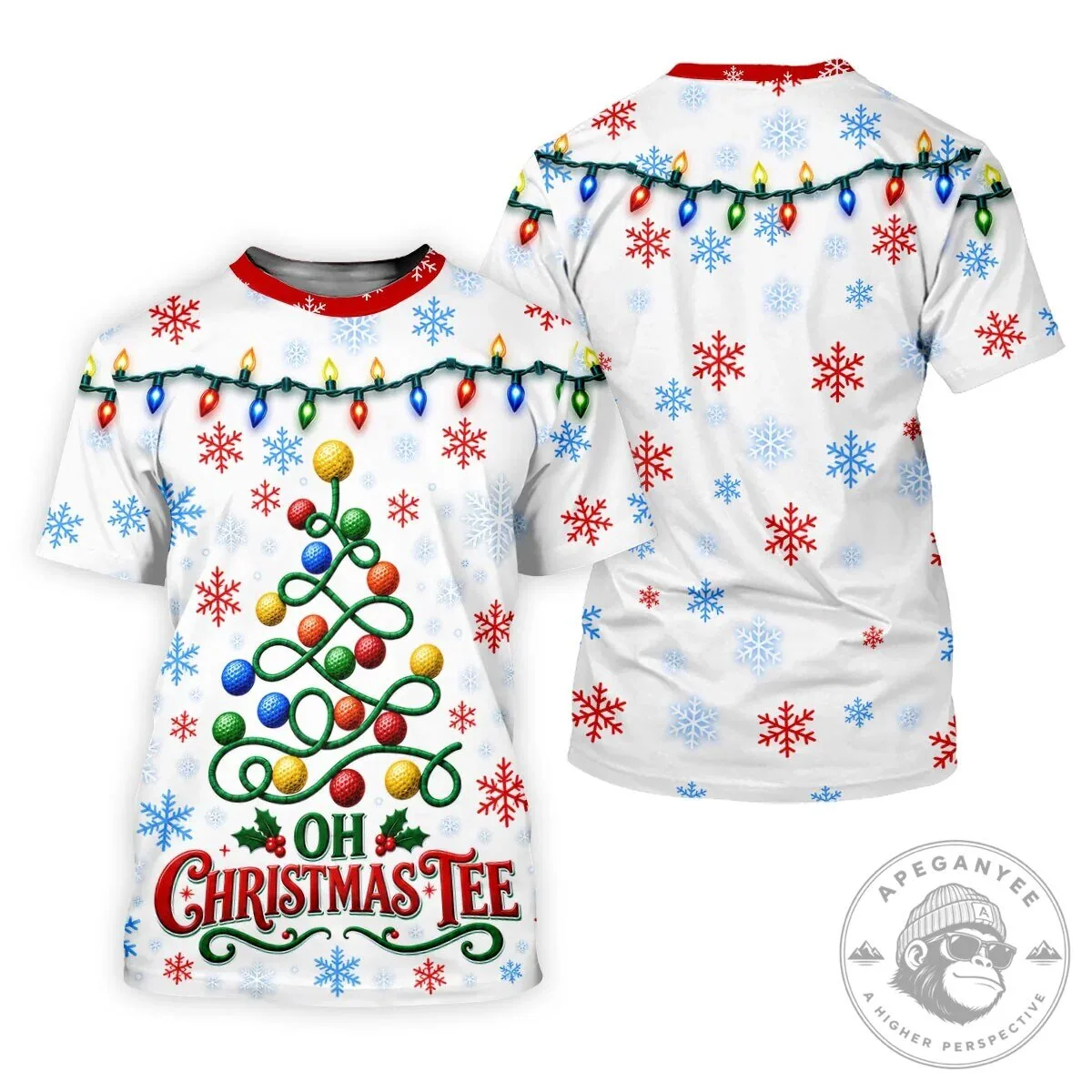 Christmas Golf Ball Tree Women's Sleeveless Polo Shirt 19 Christmas Golf Ball Tree Women