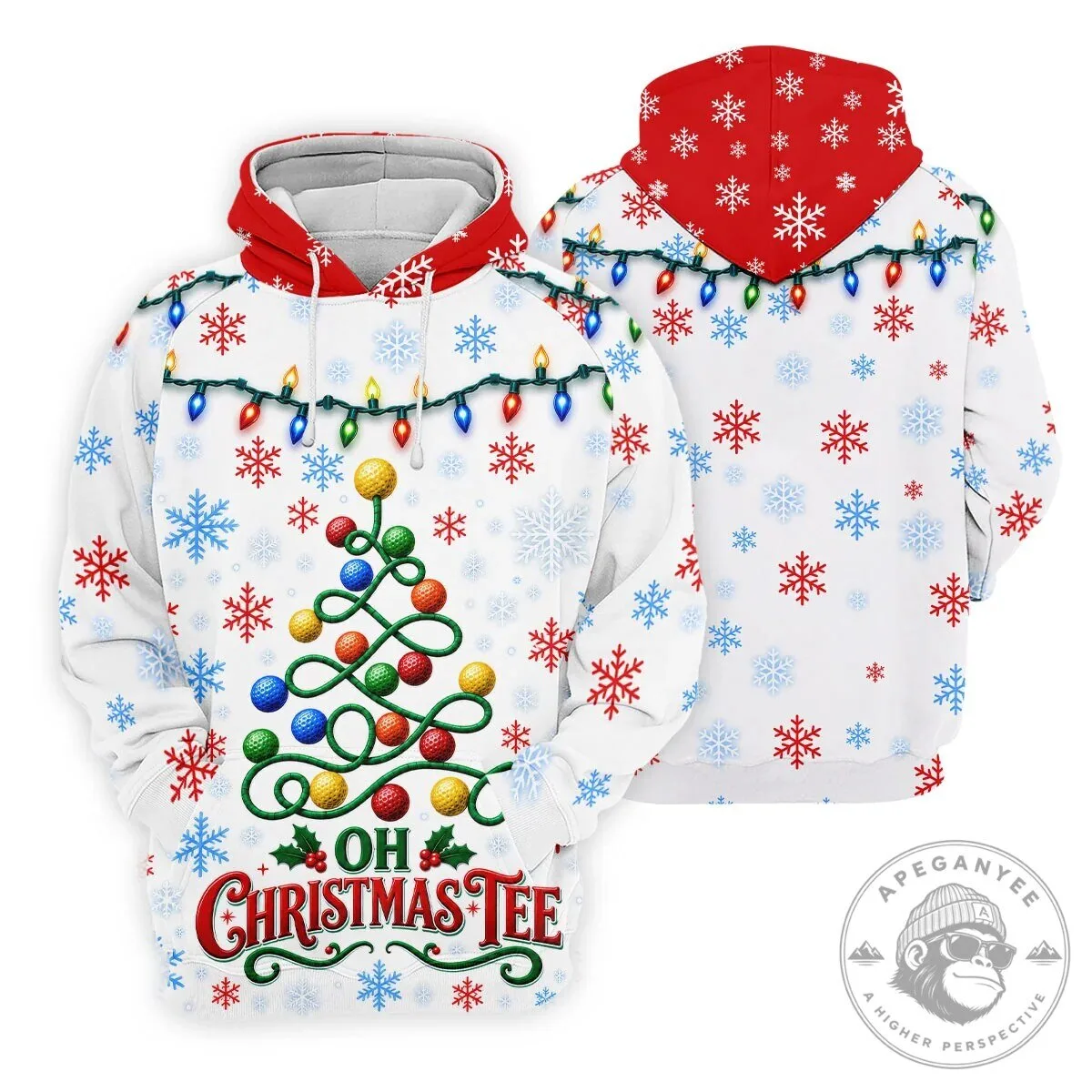 Christmas Golf Ball Tree Women's Sleeveless Polo Shirt 23 Christmas Golf Ball Tree Women